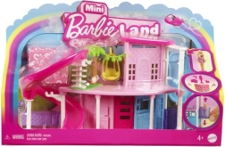 MATTEL mini BARBIE land kućica za lutke s lutkom, ljubimcem, dizalom i bazenom