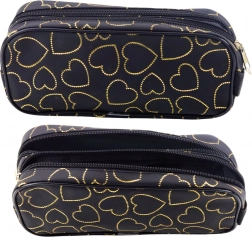 Pernica crna sa zlatnim srčekima, dvodijelna