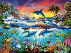 Puzzle 3000 dijelova Paradise Cove