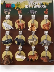 Mojo stalak s 72 privjesaka za ključeve – šumske životinje