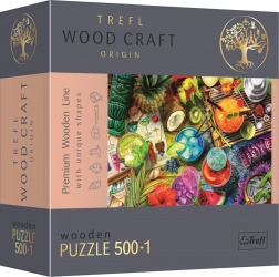 Puzzle Šareni kokteli TREFL Wood Craft Origin 501 dijelova