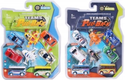 Set od osam vozila na navijanje 7 cm