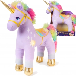 Plišani jednorog WILDSTAR sa svjetlom 35 cm – UNICORN ACADEMY
