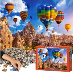Šareni baloni Kappadokija - Castorland puzzle 2000 dijelova