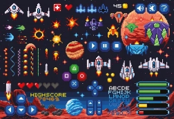 Puzzle s naljepnicama Interdruk 250 dijelova