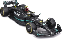 bburago set za sastavljanje modela mercedes-amg f1 w14 e 1:24 lewis hamilton #44