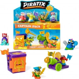 PIRATIX Adventure World Golden Treasure kapetanski set – 4 figurice i dodaci