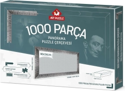 Okvir za puzzle 96x34 cm srebrni