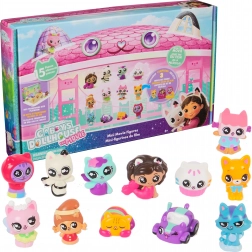 GABBY'S DOLLHOUSE filmski set – 12 mini figurica i 3 postolja