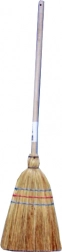 Rižina metla s drvenom drškom 74 cm
