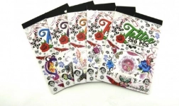 Privremene tetovaže u bloku – 280 kom, miks motiva