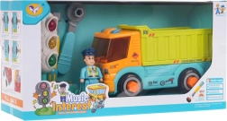 Vijčana kiperska igračka s dodacima i svjetlosnom semaforskom igrom