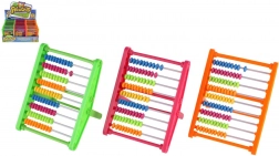 Plastični abak s 90 kuglica 11 × 15 cm