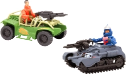 The Corps! soldier with military vehicle 14 cm