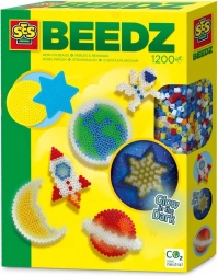 Kreativni set za pegla perlice – svemir koji svijetli u mraku