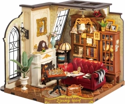 Rolife DIY 3D drvene slagalice dnevna soba s LED osvjetljenjem