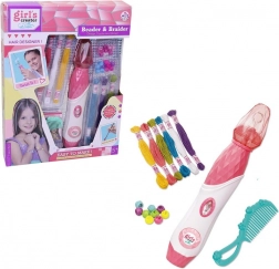 Set perli za kosu s priborom na baterije