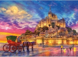 Puzzle Mont Saint Michel 1000 dijelova GIBSONS