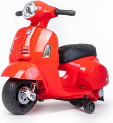 Dječji električni motocikl BABY MIX VESPA crveni
