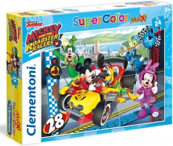 Maxi puzzle 24 dijelova Mickey trkač