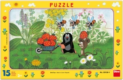 Dino papirnate puzzle Krtko na izletu 15 dijelova
