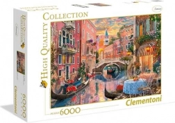 Puzzle 6000 dijelova Zalazak sunca u Veneciji