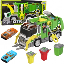 Gradski kamioni za smeće sa svjetlima i zvukovima