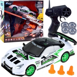 RC drift auto 1:24 s daljinskim upravljanjem i čunjevima