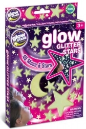 Svjetleće svjetlucave zvjezdice GLOW GLITTER STARS
