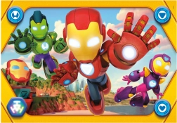 Puzzle CLEMENTONI Iron Man i nevjerojatni prijatelji MAXI 104 dijelova