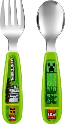 Minecraft children’s cutlery – fork and spoon
