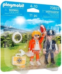 Playmobil Duo Pack Hitni Liječnik i Policajka
