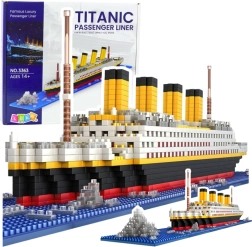 Konstrukcijski set brod RMS TITANIC 3D model – 1878 dijelova