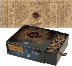 Panoramske puzzle Harry Potter: Maraurovljeva karta 1000 dijelova