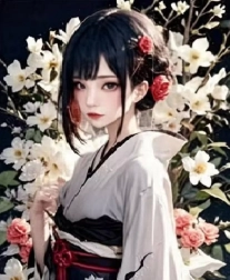 Dijamantno slikanje Djevojka u kimonu