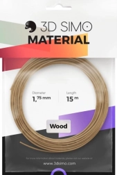 filament wood pro 3d tisak i 3d olovke, smeđi 1,75 mm, 15 m