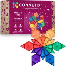 Connetix Rainbow Geometry Pack magnetska građevna set 30 dijelova