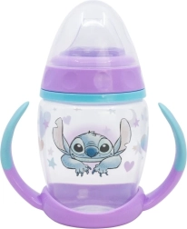 Šalica s ručkama i silikonskim nastavkom STITCH 270 ml