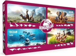 Mega set 60 kom Faunica Animal Planet Dino/Safari/Ocean/Farma