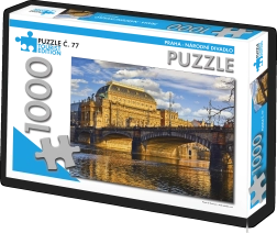 Puzzle Prag - Narodno kazalište 1000 dijelova