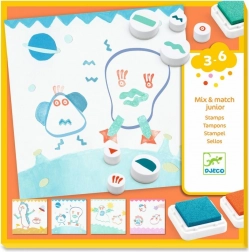 Djeco set za žigosanje Čudovišta