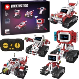 Robots Pro komplet za sastavljanje robota 5 u 1 s daljinskim upravljanjem i LED zaslonom