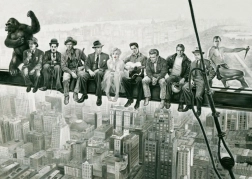 SCHMIDT Puzzle Vrijeme ručka, parodija slavne fotografije, 1000 dijelova