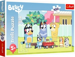Puzzle TREFL BLUEY 100 dijelova – veseli svijet
