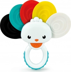 Clementoni Baby zvečkica i grickalica dugini paun 2 u 1