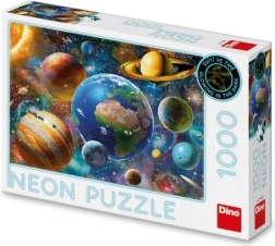 Puzzle Neonski Planeti 1000 Dijelova Dino