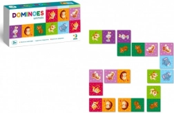 Domino životinje – 28 pločica, društvena igra za djecu