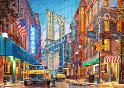 TREFL Puzzle Premium Plus: Pogled na most u Manhattanu 500 dijelova