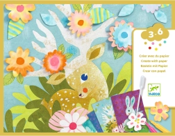 Djeco stvaranje s upijačima iz šume