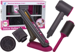 Dječji frizerski set sa sušilom i peglom za kosu